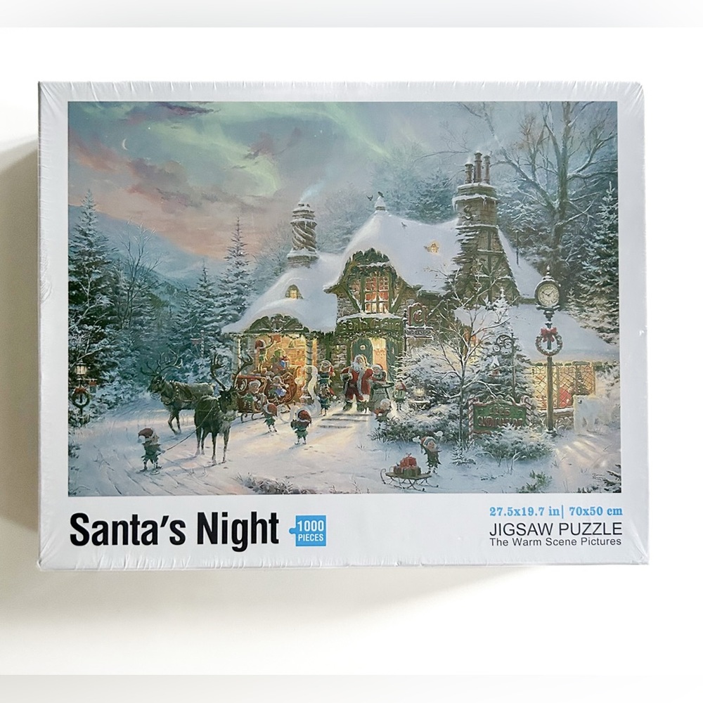 Santa's Night Jigsaw Puzzle - 1000 Pieces